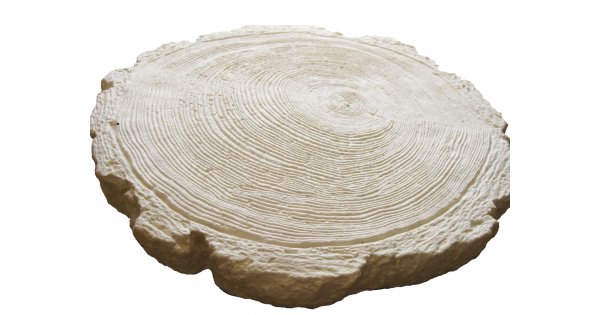 Concrete Stepping Stone Mold Log WS 5901, 16